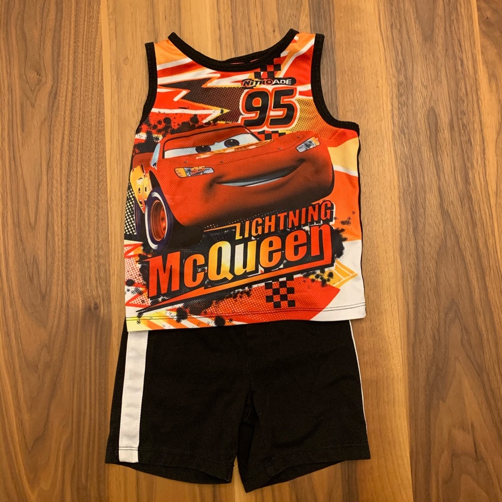 Disney Lightening McQueen Outfit